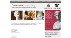 Desktop Screenshot of connoisseurunderwriting.com